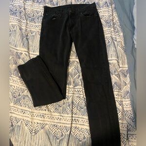 Men's Black Levi Jeans